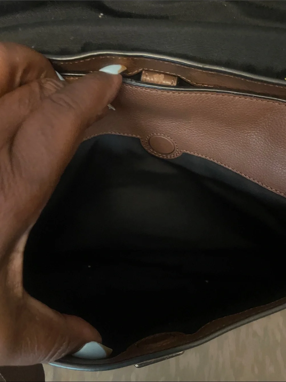 Coach men leather